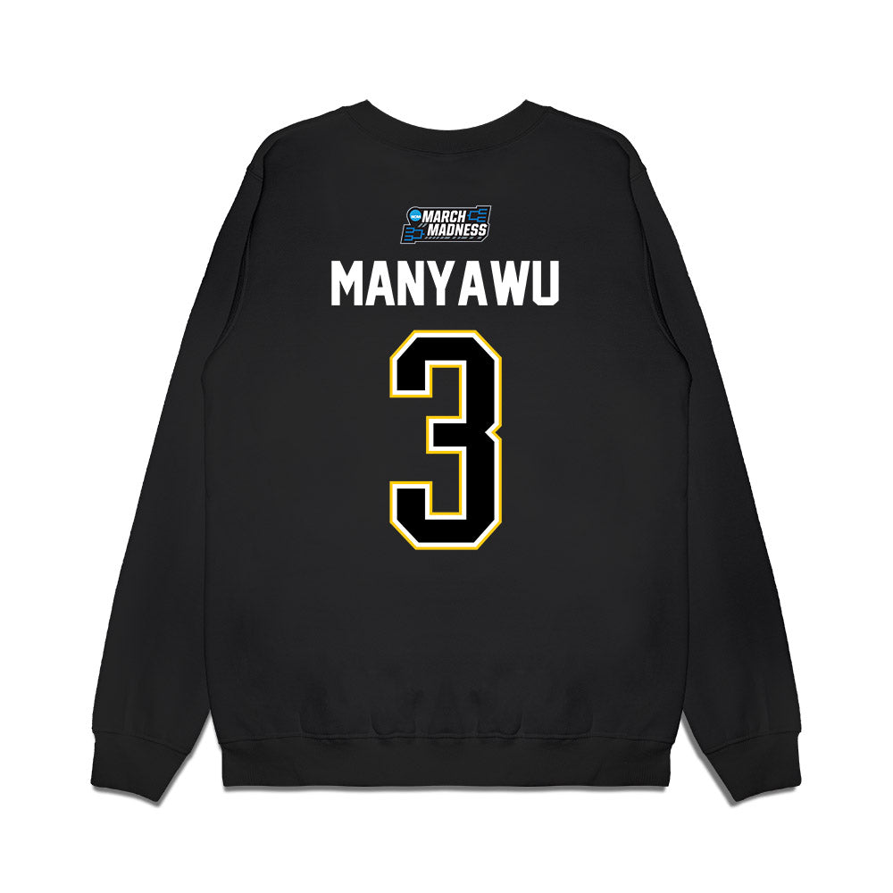 Iowa - NCAA Men's Basketball : Cam Manyawu - NCAA® March Madness® 2026 Premium Crewneck Sweatshirt-1