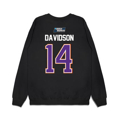 Clemson - NCAA Men's Basketball : Blake Davidson - NCAA® March Madness® 2026 Premium Crewneck Sweatshirt-1