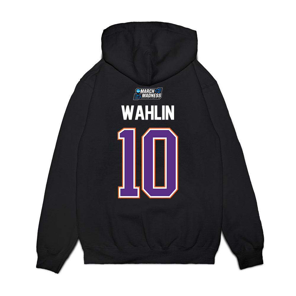 Clemson - NCAA Men's Basketball : Jake Wahlin - NCAA® March Madness® 2026 Premium Hooded Sweatshirt-1