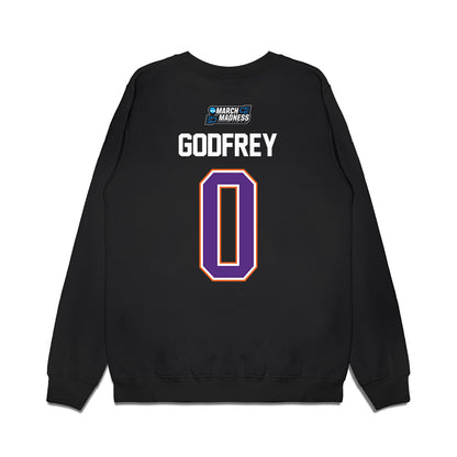 Clemson - NCAA Men's Basketball : RJ Godfrey - NCAA® March Madness® 2026 Premium Crewneck Sweatshirt-1