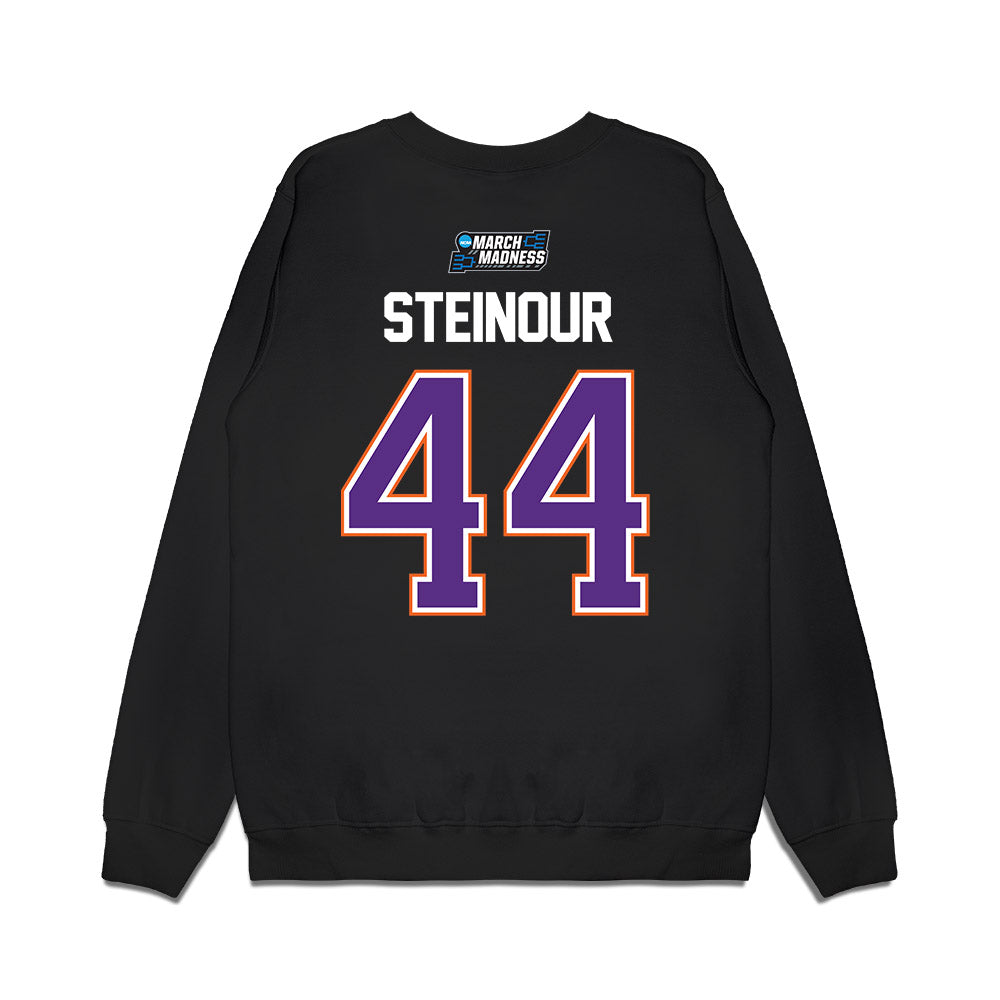 Clemson - NCAA Men's Basketball : Trent Steinour - NCAA® March Madness® 2026 Premium Crewneck Sweatshirt-1