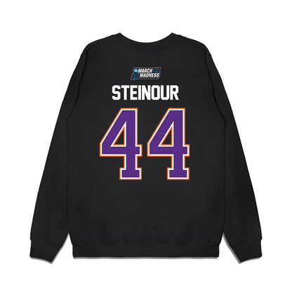 Clemson - NCAA Men's Basketball : Trent Steinour - NCAA® March Madness® 2026 Premium Crewneck Sweatshirt-1