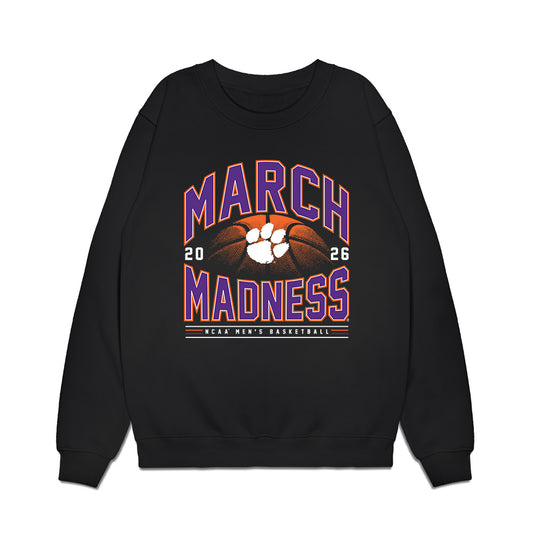 Clemson - NCAA Men's Basketball : Dillon Hunter - NCAA® March Madness® 2026 Premium Crewneck Sweatshirt-0