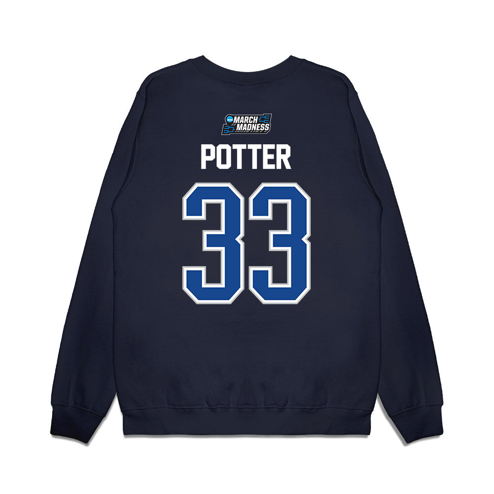 Kentucky - NCAA Men's Basketball : Reece Potter - Premium Crewneck Sweatshirt-1