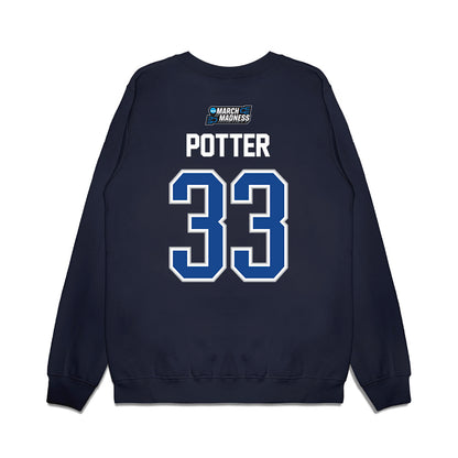 Kentucky - NCAA Men's Basketball : Reece Potter - Premium Crewneck Sweatshirt-1