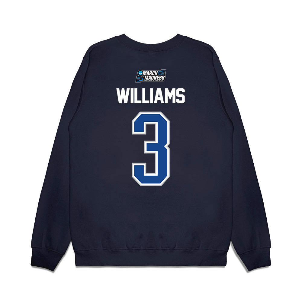 Kentucky - NCAA Men's Basketball : Kam Williams - Premium Crewneck Sweatshirt-1