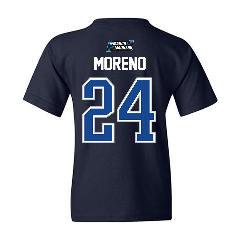Kentucky - NCAA Men's Basketball : Malachi Moreno - NCAA® March Madness® 2026 Youth T-Shirt-1