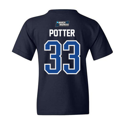 Kentucky - NCAA Men's Basketball : Reece Potter - NCAA® March Madness® 2026 Youth T-Shirt-1