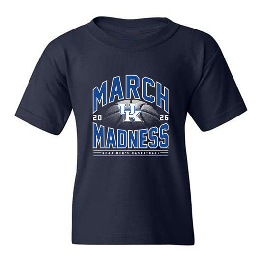 Kentucky - NCAA Men's Basketball : Reece Potter - NCAA® March Madness® 2026 Youth T-Shirt-0