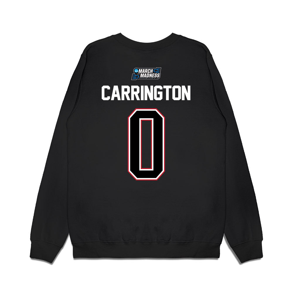 Wisconsin - NCAA Men's Basketball : Braeden Carrington - NCAA® March Madness® 2026 Premium Crewneck Sweatshirt-1