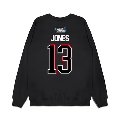 Wisconsin - NCAA Men's Basketball : Hayden Jones - NCAA® March Madness® 2026 Premium Crewneck Sweatshirt-1