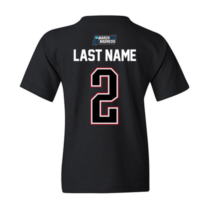 Wisconsin - NCAA Men's Basketball : Nick Boyd - NCAA® March Madness® 2026 Youth T-Shirt-1