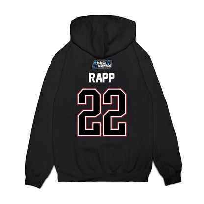 Wisconsin - NCAA Men's Basketball : Austin Rapp - NCAA® March Madness® 2026 Premium Hooded Sweatshirt-1