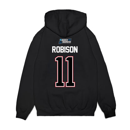 Wisconsin - NCAA Men's Basketball : Jack Robison - NCAA® March Madness® 2026 Premium Hooded Sweatshirt-1