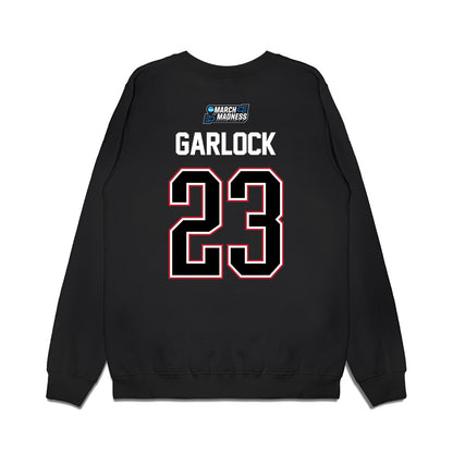 Wisconsin - NCAA Men's Basketball : Will Garlock - NCAA® March Madness® 2026 Premium Crewneck Sweatshirt-1