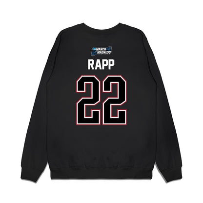 Wisconsin - NCAA Men's Basketball : Austin Rapp - NCAA® March Madness® 2026 Premium Crewneck Sweatshirt-1