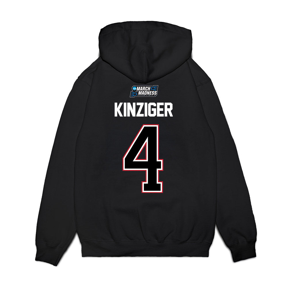 Wisconsin - NCAA Men's Basketball : Zach Kinziger - NCAA® March Madness® 2026 Premium Hooded Sweatshirt-1