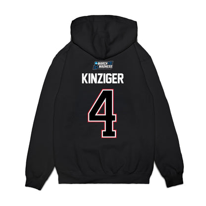 Wisconsin - NCAA Men's Basketball : Zach Kinziger - NCAA® March Madness® 2026 Premium Hooded Sweatshirt-1
