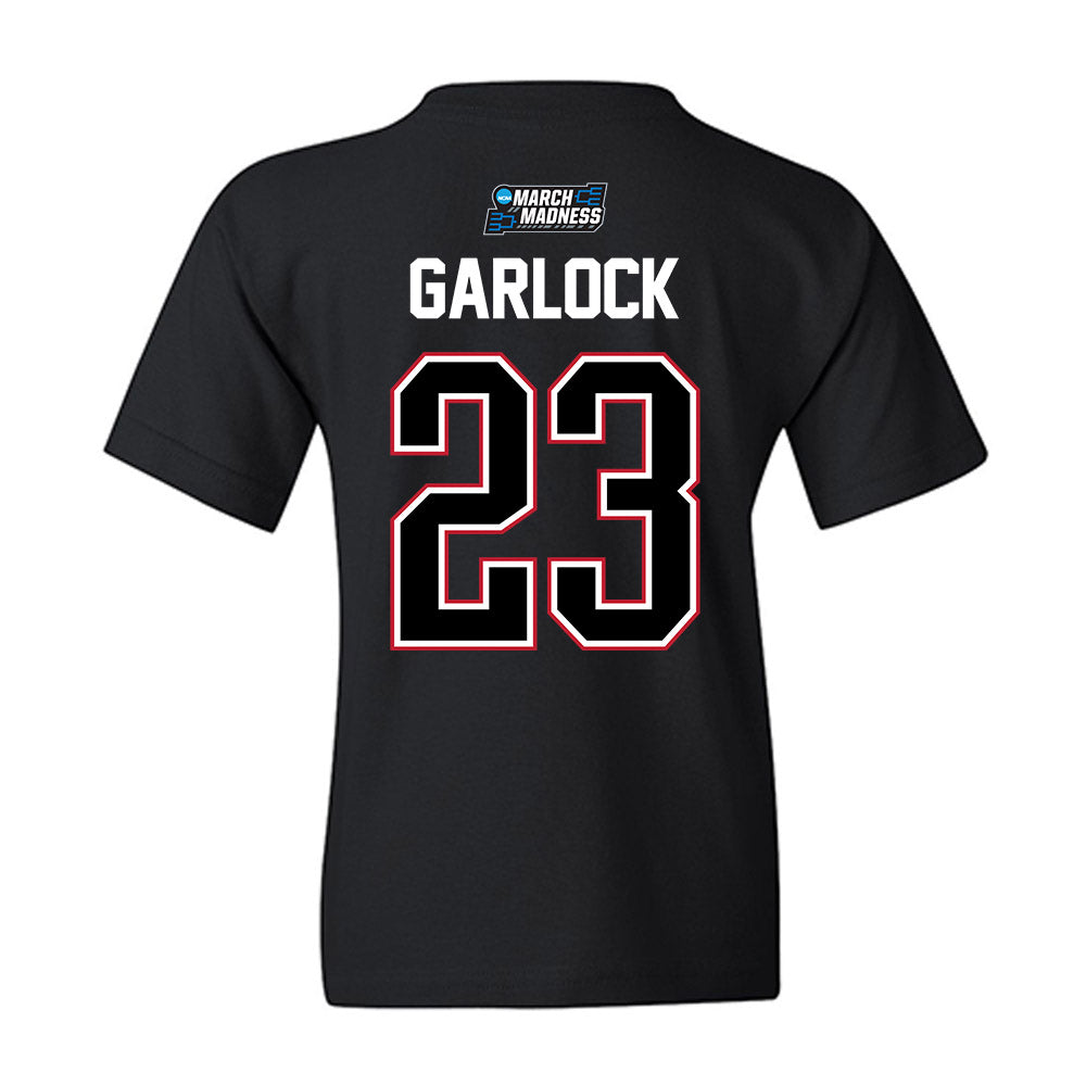 Wisconsin - NCAA Men's Basketball : Will Garlock - NCAA® March Madness® 2026 Youth T-Shirt-1