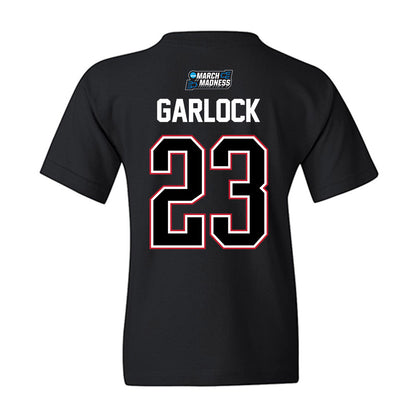 Wisconsin - NCAA Men's Basketball : Will Garlock - NCAA® March Madness® 2026 Youth T-Shirt-1