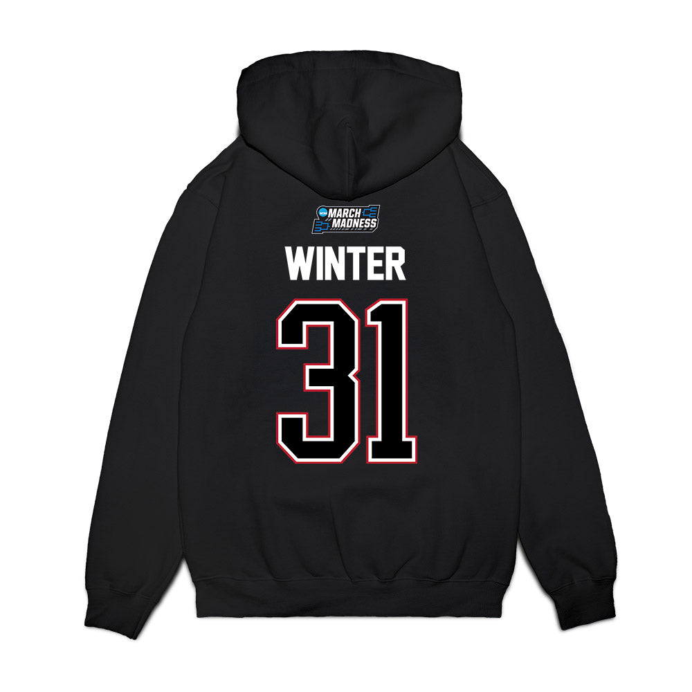 Wisconsin - NCAA Men's Basketball : Nolan Winter - NCAA® March Madness® 2026 Premium Hooded Sweatshirt-1
