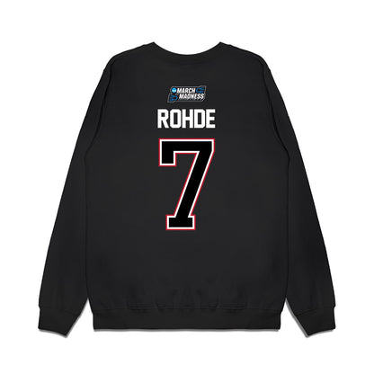 Wisconsin - NCAA Men's Basketball : Andrew Rohde - NCAA® March Madness® 2026 Premium Crewneck Sweatshirt-1
