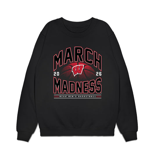 Wisconsin - NCAA Men's Basketball : Andrew Rohde - NCAA® March Madness® 2026 Premium Crewneck Sweatshirt-0