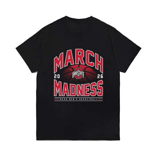 Ohio State - NCAA Men's Basketball : Myles Herro - NCAA® March Madness® 2026 Comfort Colors T-Shirt-0