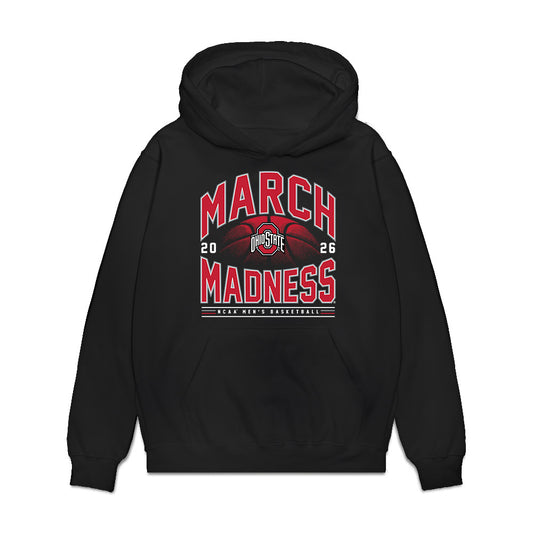 Ohio State - NCAA Men's Basketball : Amare Bynum - NCAA® March Madness® 2026 Premium Hooded Sweatshirt-0