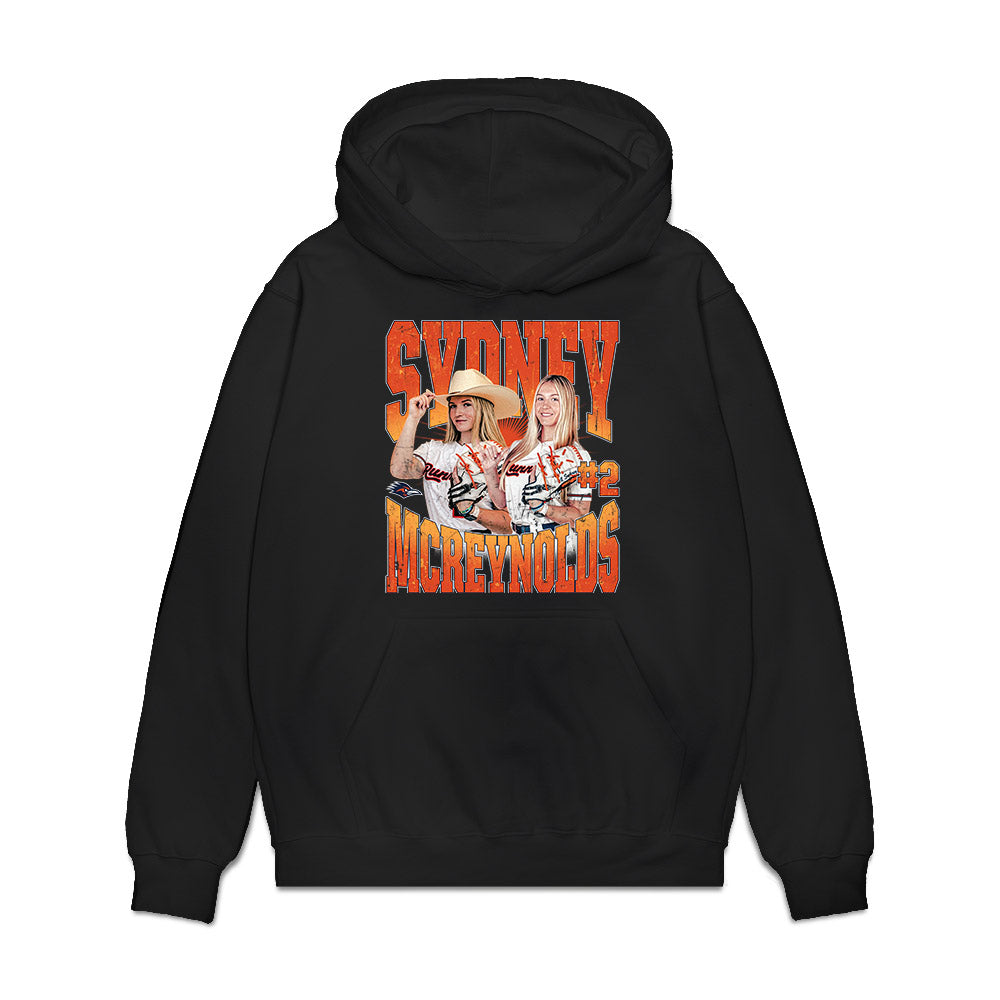 UTSA - NCAA Softball : Sydney McReynolds - Collage Premium Hooded Sweatshirt-0