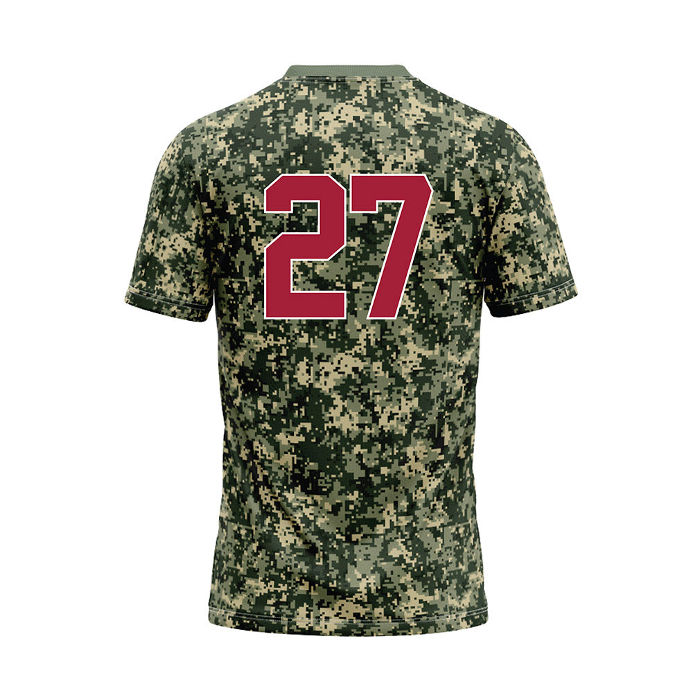 Alabama - NCAA Baseball : Luke Smyers - Camo Baseball Jersey-1