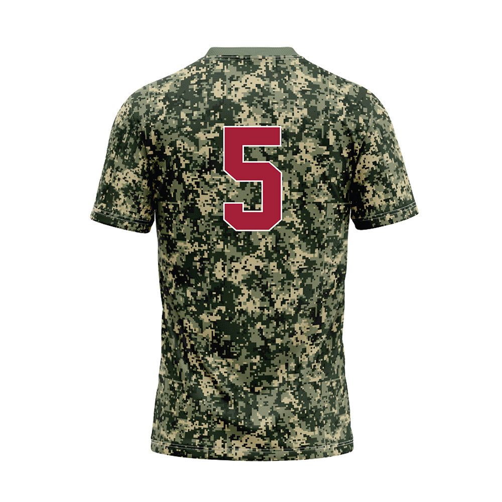 Alabama - NCAA Baseball : Sam Christiansen - Camo Baseball Jersey-1