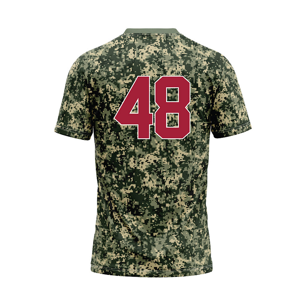 Alabama - NCAA Baseball : Ashton Crowther - Camo Baseball Jersey-1