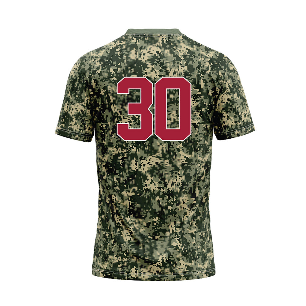 Alabama - NCAA Baseball : Anthony Pesci - Camo Baseball Jersey-1
