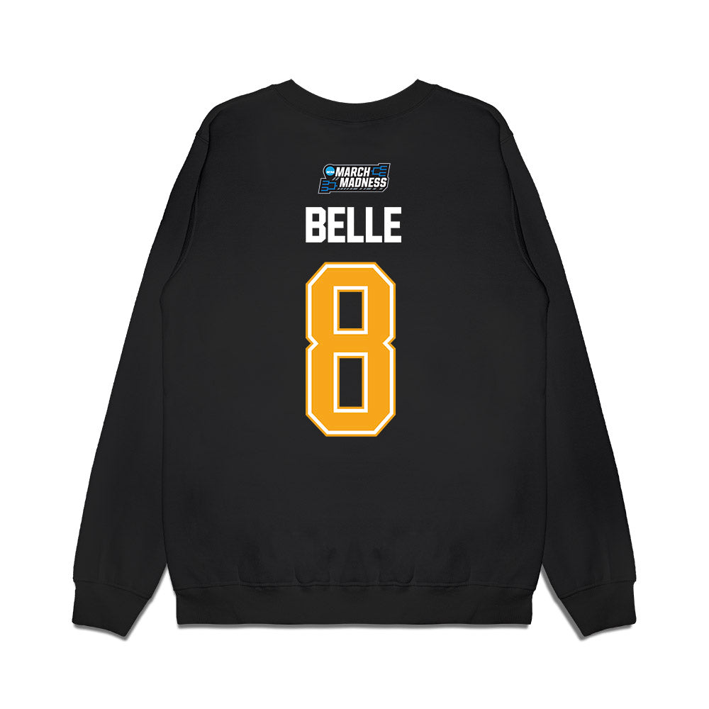 VCU - NCAA Men's Basketball : Michael Belle - NCAA® March Madness® 2026 Premium Crewneck Sweatshirt-1