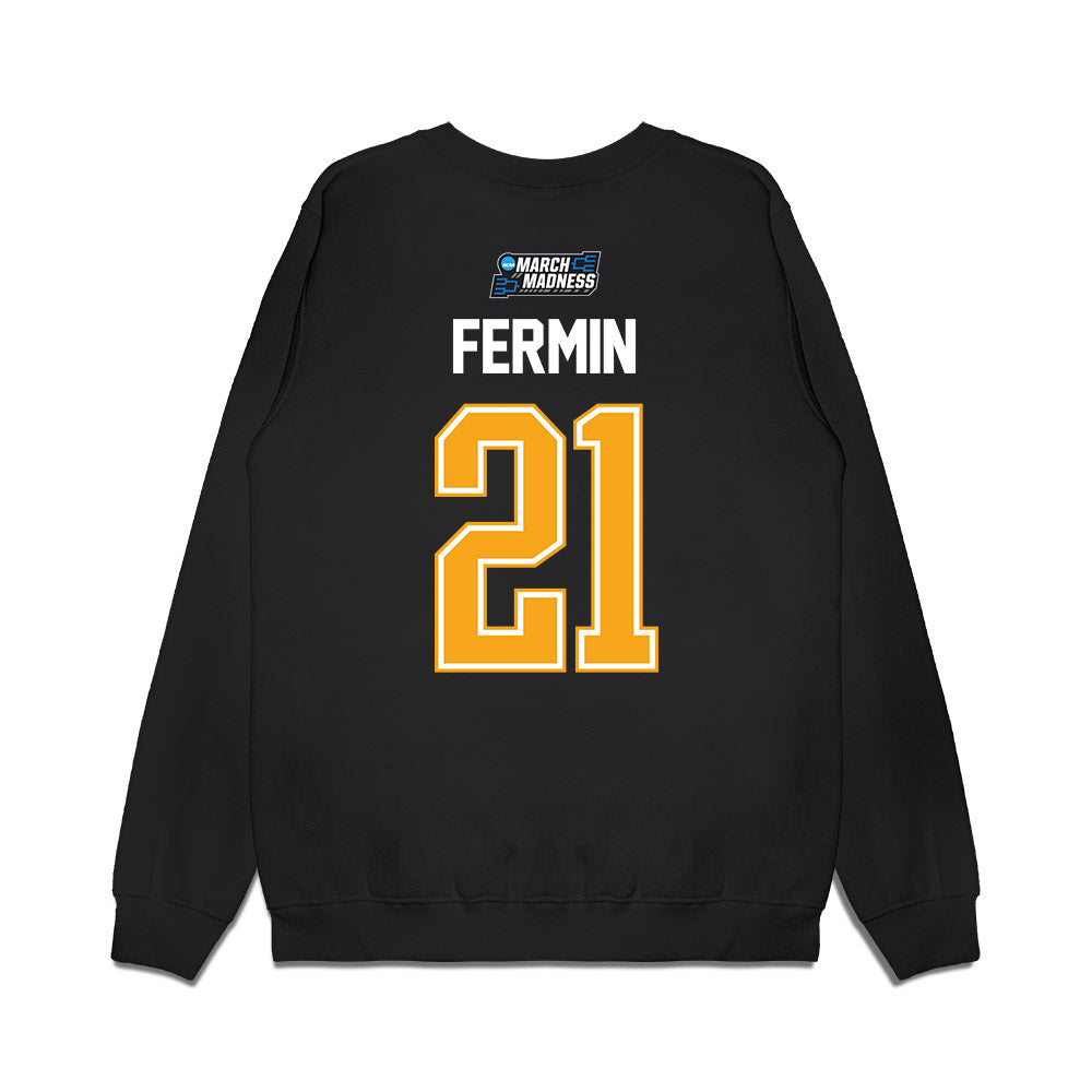 VCU - NCAA Men's Basketball : Christian Fermin - NCAA® March Madness® 2026 Premium Crewneck Sweatshirt-1