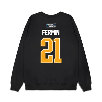 VCU - NCAA Men's Basketball : Christian Fermin - NCAA® March Madness® 2026 Premium Crewneck Sweatshirt-1