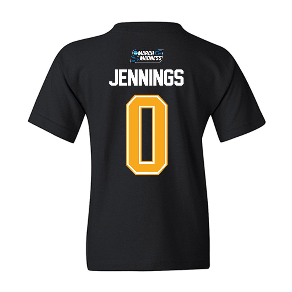 VCU - NCAA Men's Basketball : Brandon Jennings - NCAA® March Madness® 2026 Youth T-Shirt-1