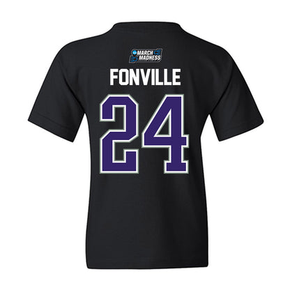 High Point - NCAA Men's Basketball : David Fonville - NCAA® March Madness® 2026 Youth T-Shirt-1