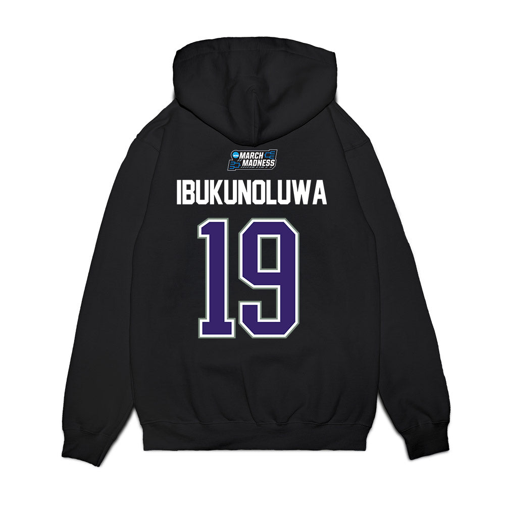 High Point - NCAA Men's Basketball : Josh Ibukunoluwa - NCAA® March Madness® 2026 Premium Hooded Sweatshirt-1