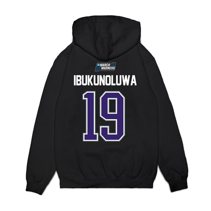 High Point - NCAA Men's Basketball : Josh Ibukunoluwa - NCAA® March Madness® 2026 Premium Hooded Sweatshirt-1
