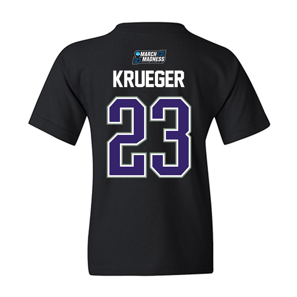 High Point - NCAA Men's Basketball : Kasen Krueger - NCAA® March Madness® 2026 Youth T-Shirt-1