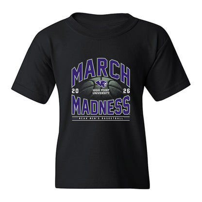 High Point - NCAA Men's Basketball : Vincent Brady - NCAA® March Madness® 2026 Youth T-Shirt-0
