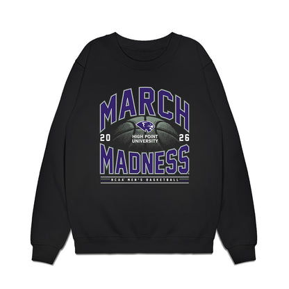 High Point - NCAA Men's Basketball : David Fonville - NCAA® March Madness® 2026 Premium Crewneck Sweatshirt-0