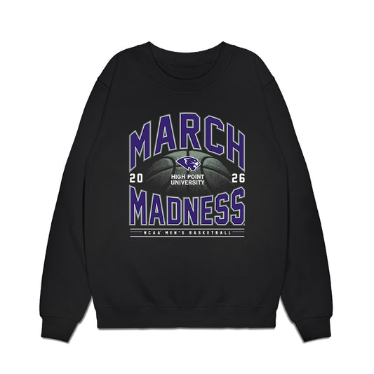 High Point - NCAA Men's Basketball : David Fonville - NCAA® March Madness® 2026 Premium Crewneck Sweatshirt-0