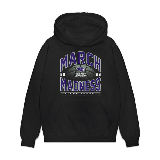 High Point - NCAA Men's Basketball : Kasen Krueger - NCAA® March Madness® 2026 Premium Hooded Sweatshirt-0