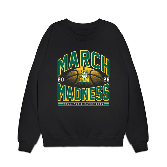 Siena - NCAA Men's Basketball : Brendan Coyle - NCAA® March Madness® 2026 Premium Crewneck Sweatshirt-0