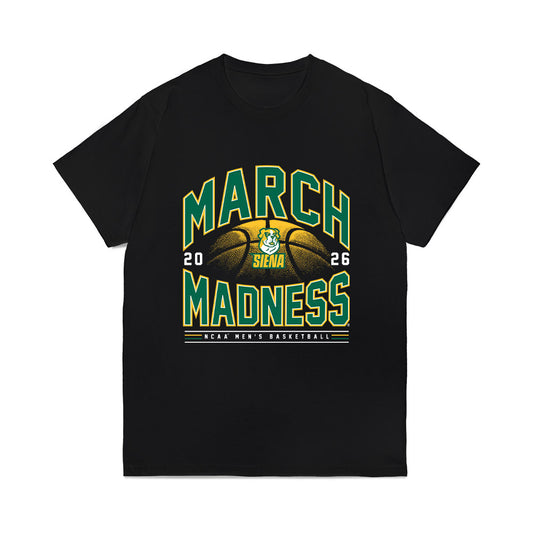 Siena - NCAA Men's Basketball : Brendan Coyle - NCAA® March Madness® 2026 Comfort Colors T-Shirt-0