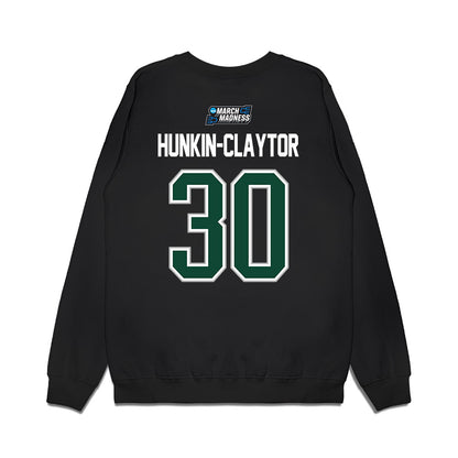 Hawaii - NCAA Men's Basketball : Aaron Hunkin-Claytor - NCAA® March Madness® 2026 Premium Crewneck Sweatshirt-1
