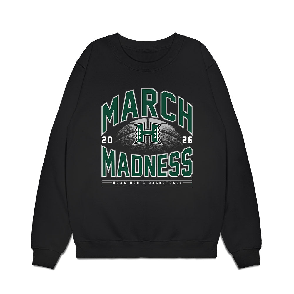Hawaii - NCAA Men's Basketball : Dre Bullock - NCAA® March Madness® 2026 Premium Crewneck Sweatshirt-0